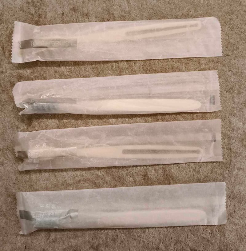 Toothpaste &amp; Brush (Set Of 4)