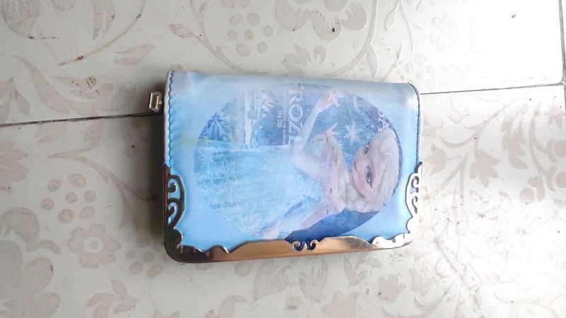 Snow-white Wallet For Girls