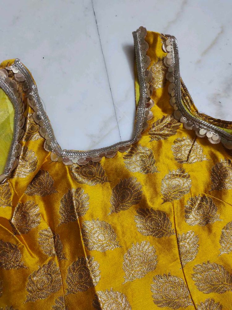 Yellow kurti