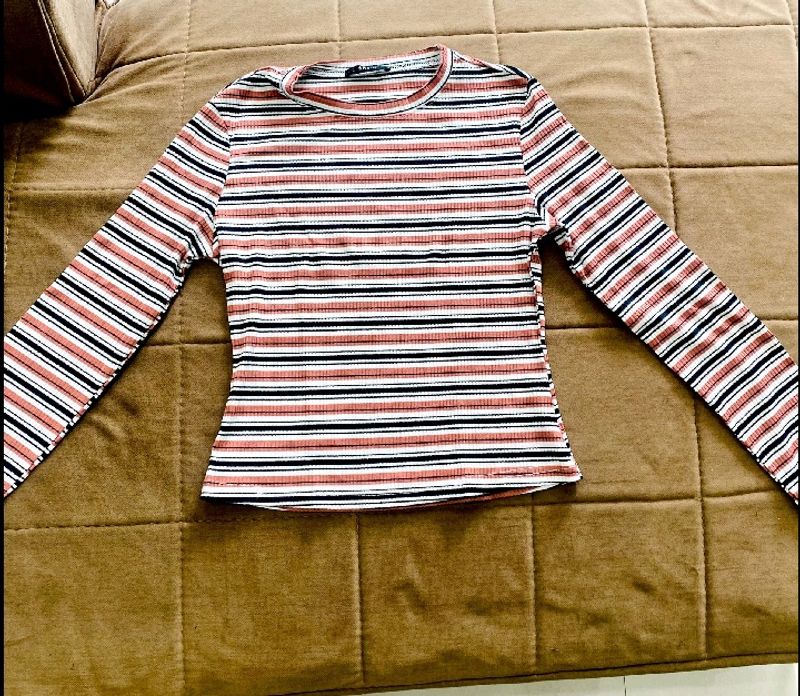 Striped Long Sleeve Top😩😻🤌