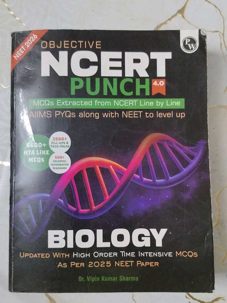 Objective NCERT Punch Biology Book
