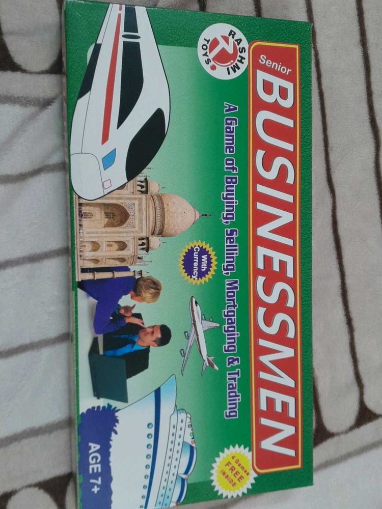 Senior Vintage 'Businessmen' Board Game
