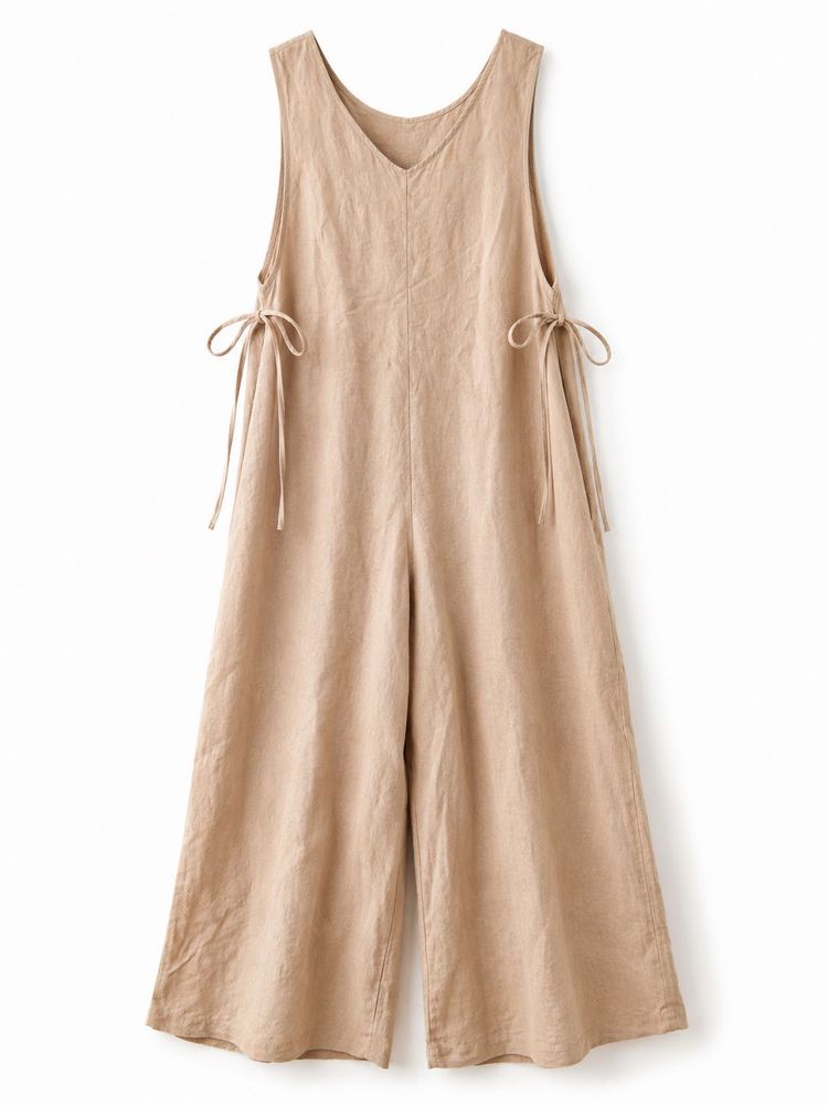 Vero moda line Beige Jumpsuit
