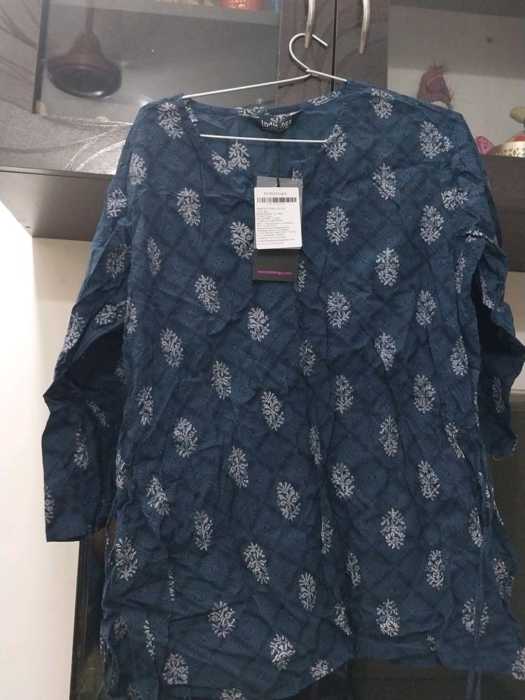 Blue Colored Top