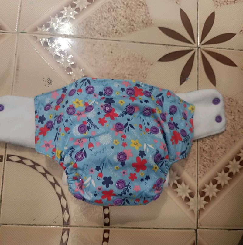 Cute Floral Diaper