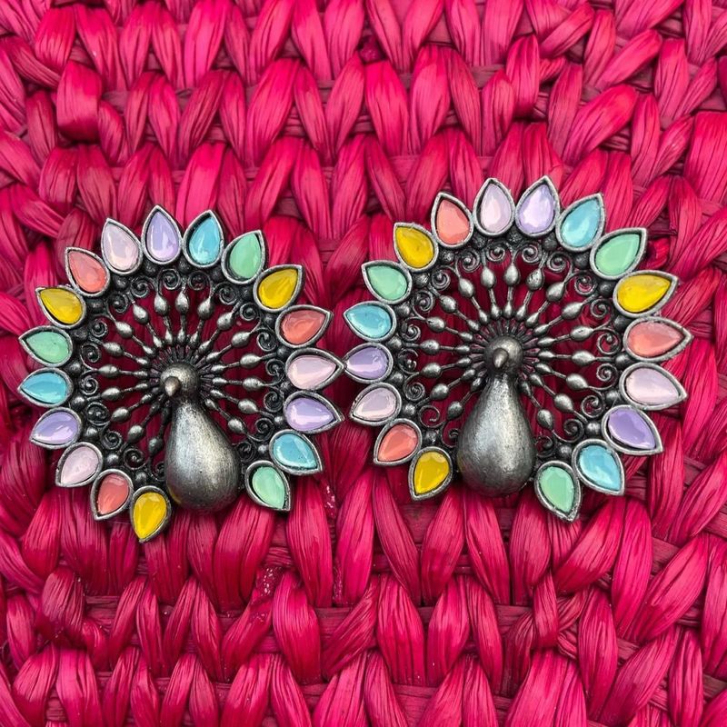 Colorful Statement Studs