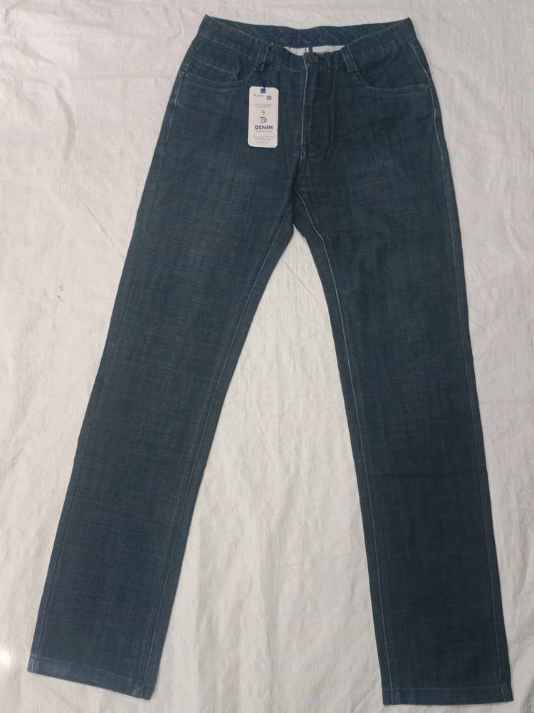 Dark Blue Denim Jeans