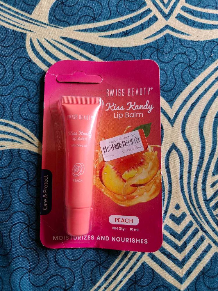 Swiss Beauty Kiss Kandy Lip Balm - Peach