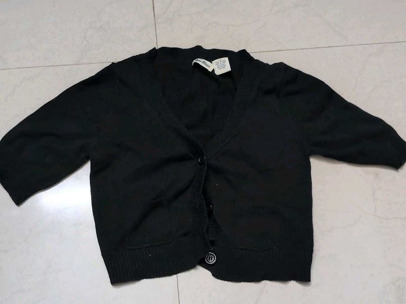 Shoujo Classic Black Cardigan