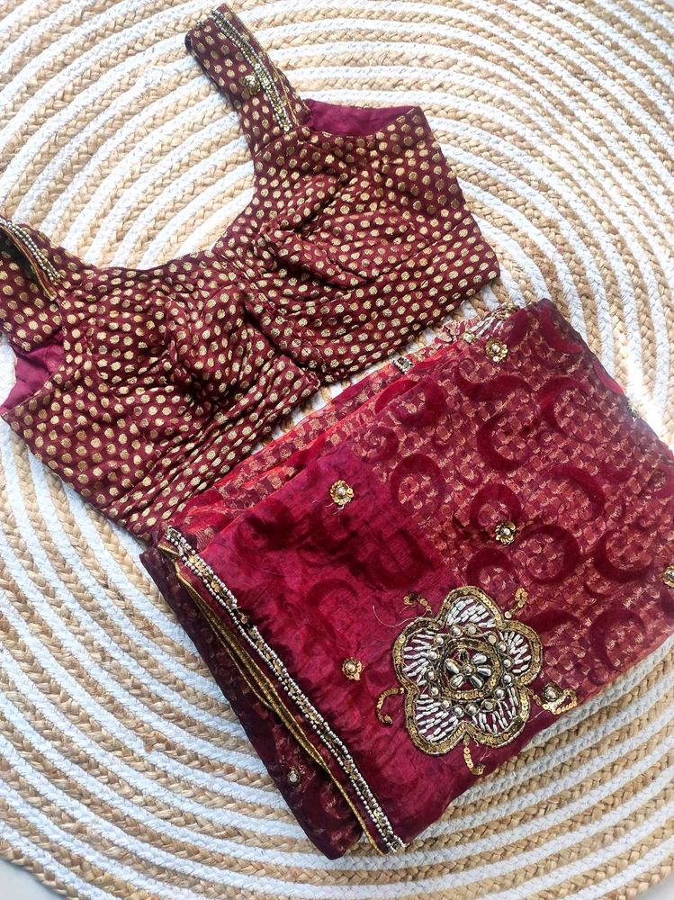 Party Wear Embellished Boutique Saree
