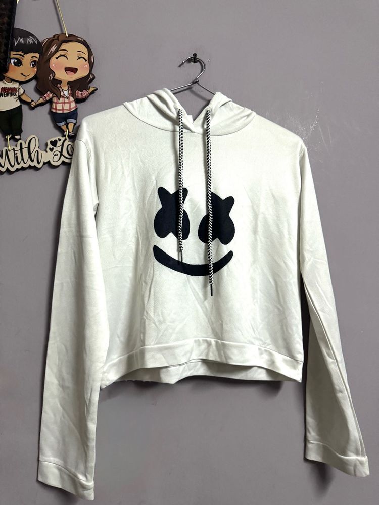 crop hoodie