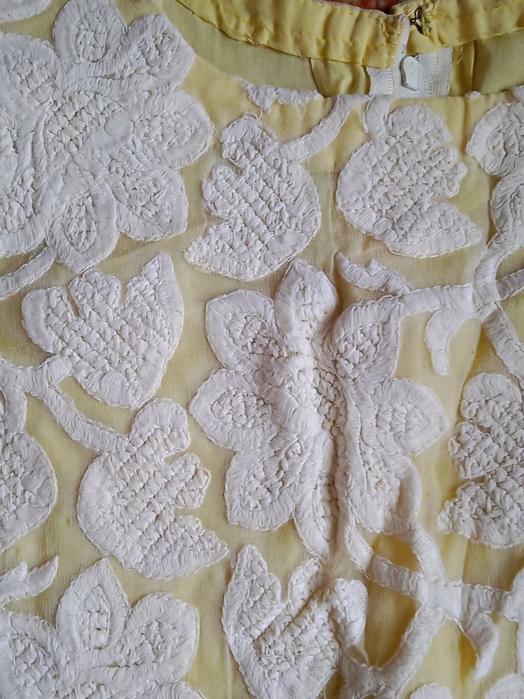 Churidhar Top - Chikankari