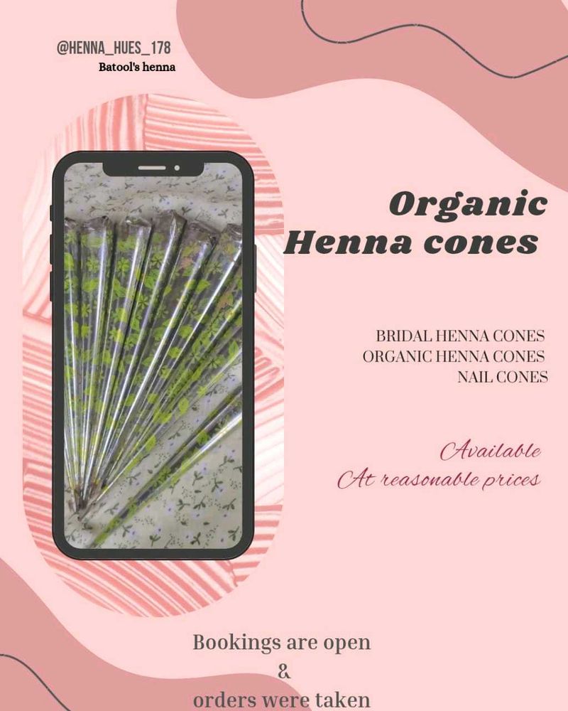 Best Organic Henna Cones