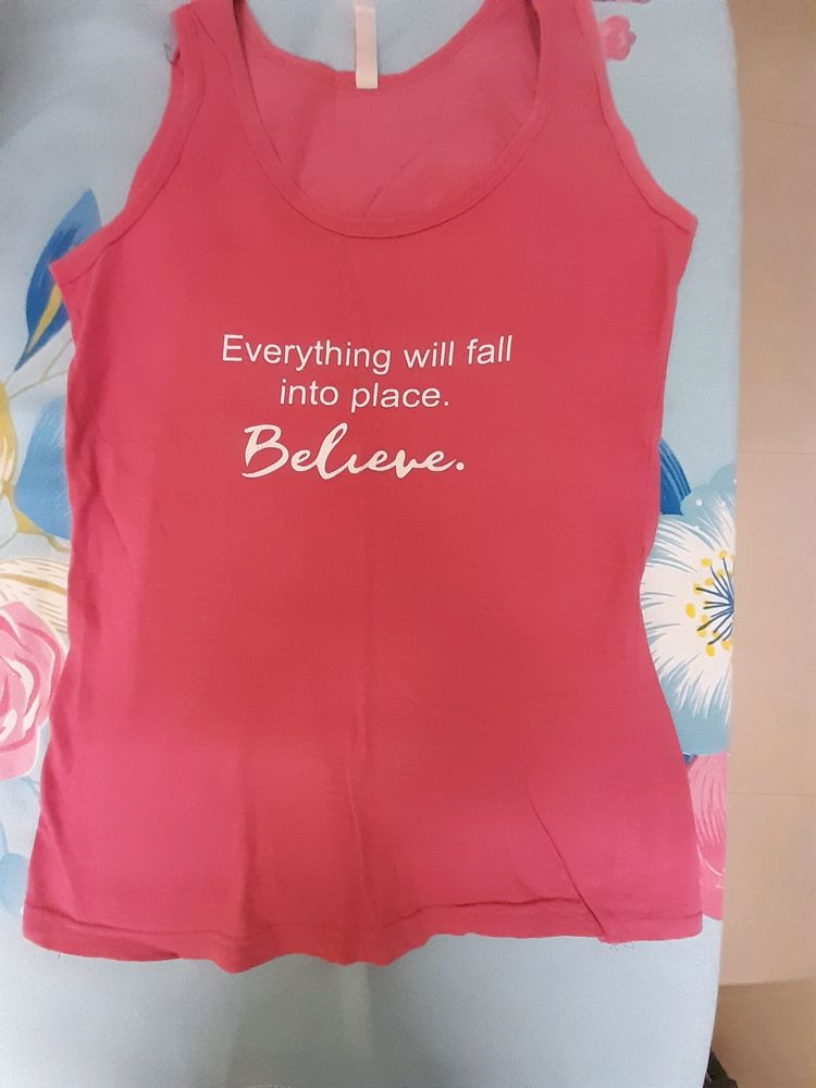 Pink Tank Top
