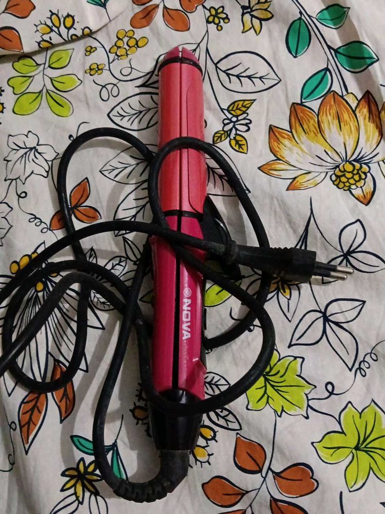 Nova Professional Hair Curler and straightner 2in