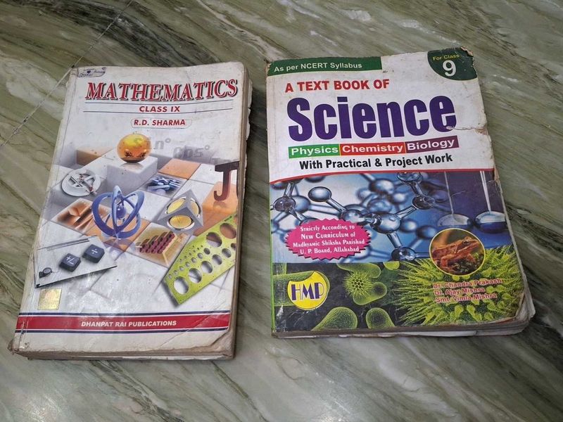 Class 9 Maths &amp; Science Books