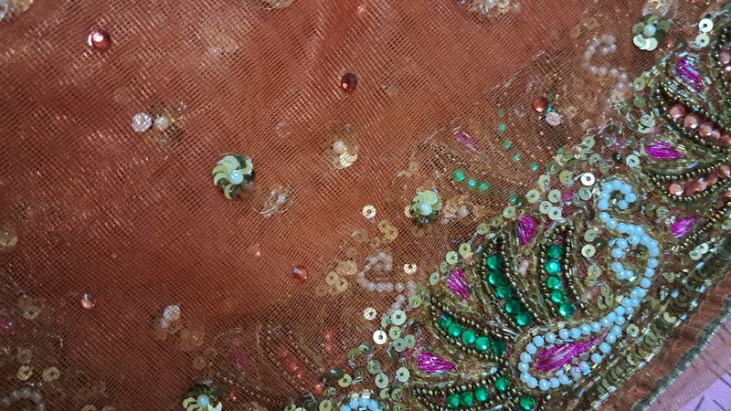 Dual Color Party Wear Dupatta