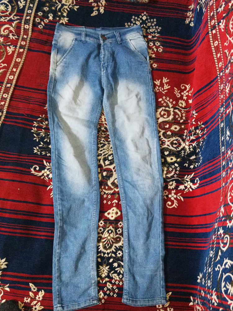 Men's Light Wash Jeans