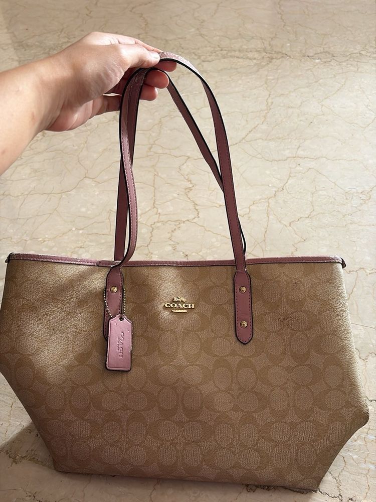 Coach Signature Tote Bag