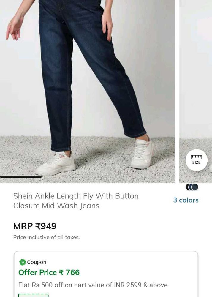 women nevy blue jeans❤️