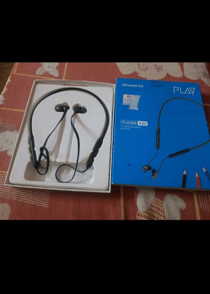 (NEW- pack of 2)Playgo N20 Wireless Neckband Ear