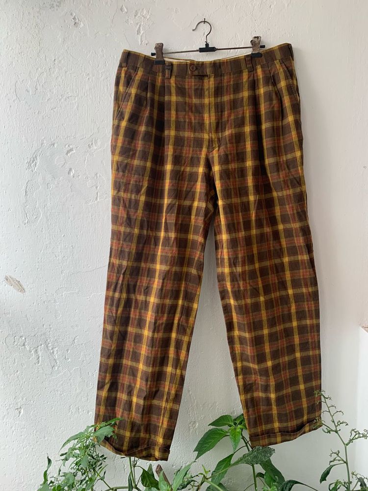 Plaid Trousers