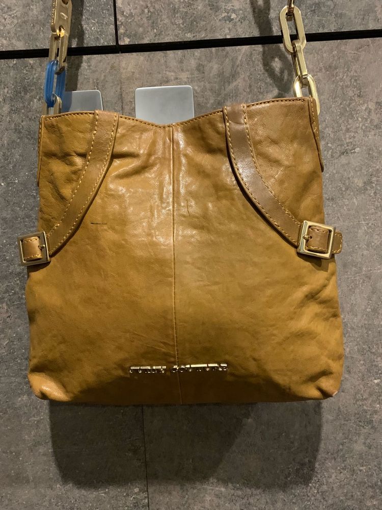 Authentic Juicy Couture Leather Messenger
