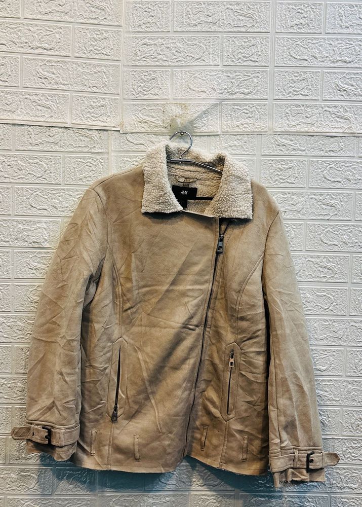 🇺🇸 H&amp;M imported Faux Leather Jacket
