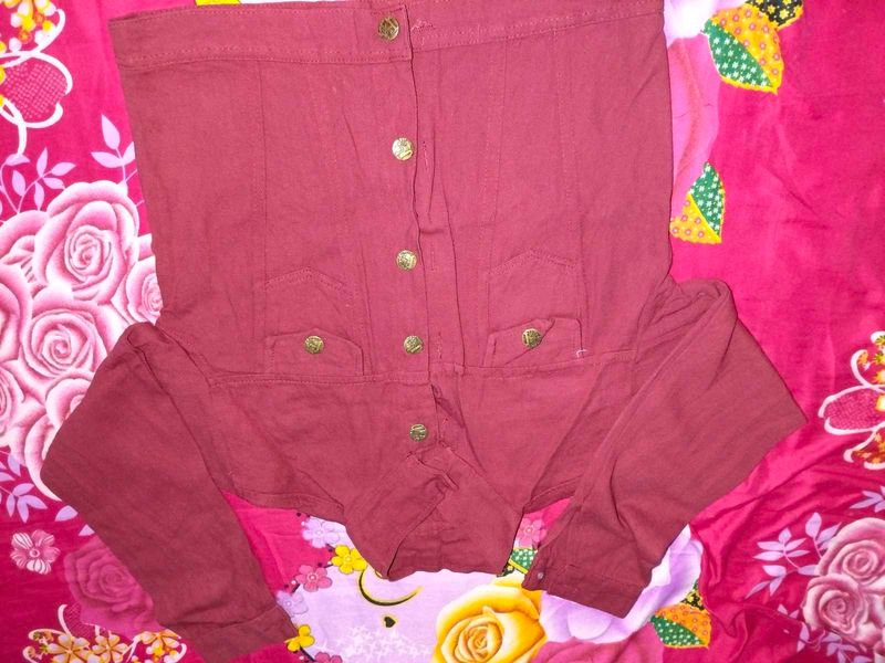 Burgundy Jacket
