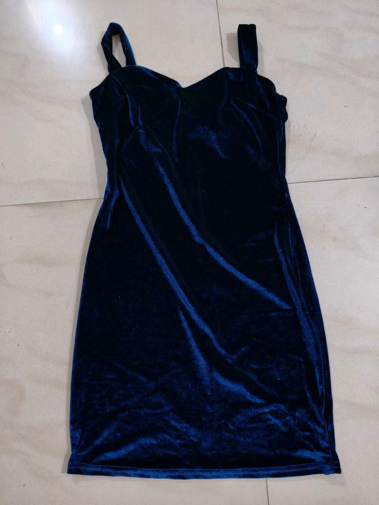 Velvet Mini Cami Dress