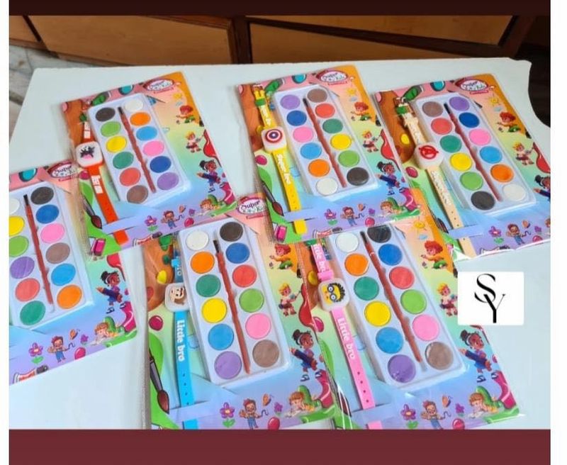 Kids Band + Watercolor paint - Set of 3
