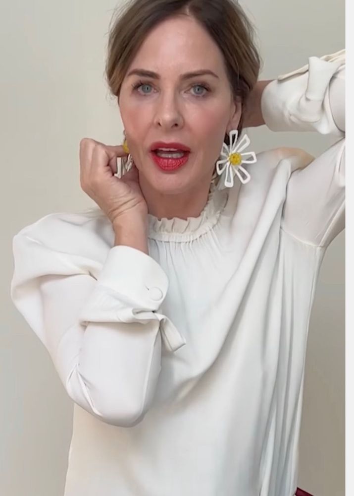 Zara Daisy Statement Earrings