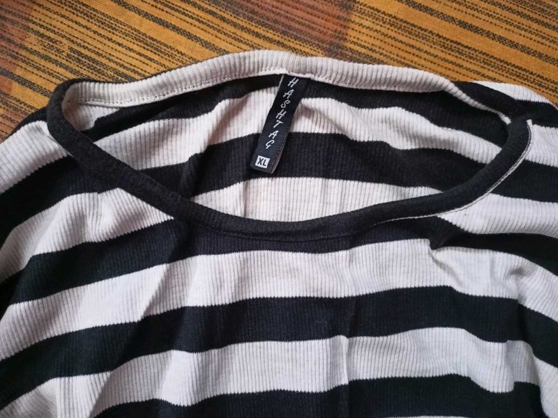Striped Long Sleeve Top