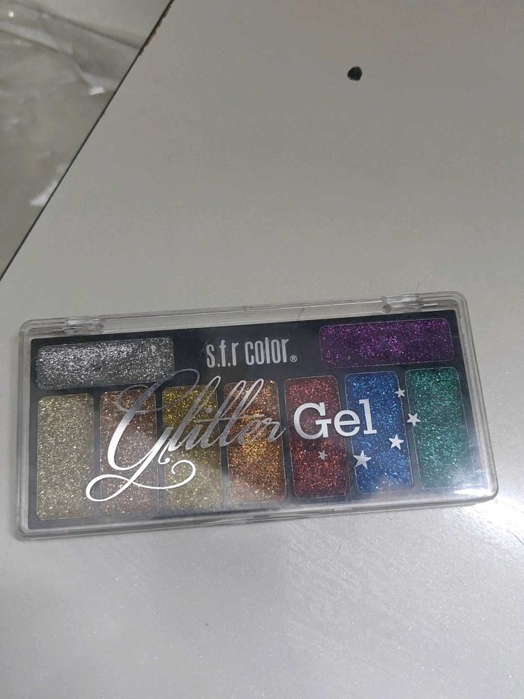 SFR Color Glitter Gel Palette