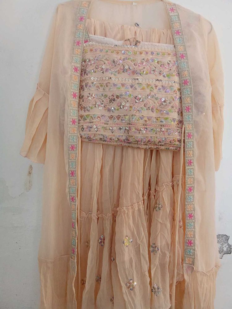 Embroidered Lehenga Choli Set