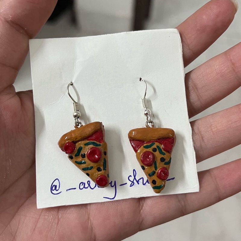 Cute Pizza Slice Earrings