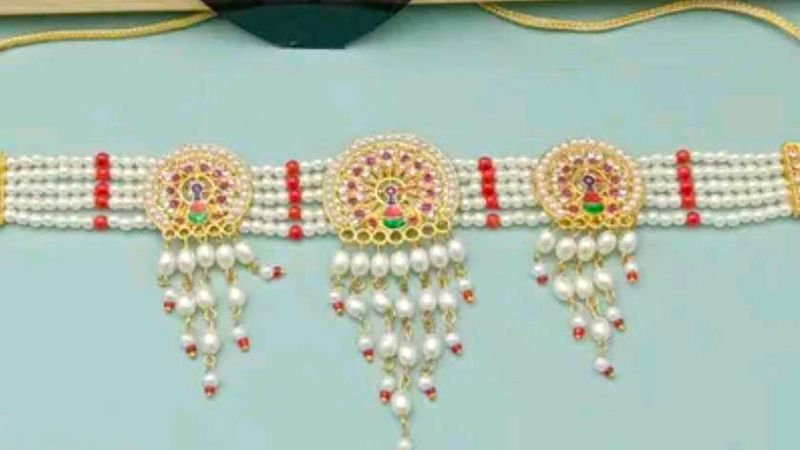 Exquisite Pearl &amp; Kundan Kamarbandh