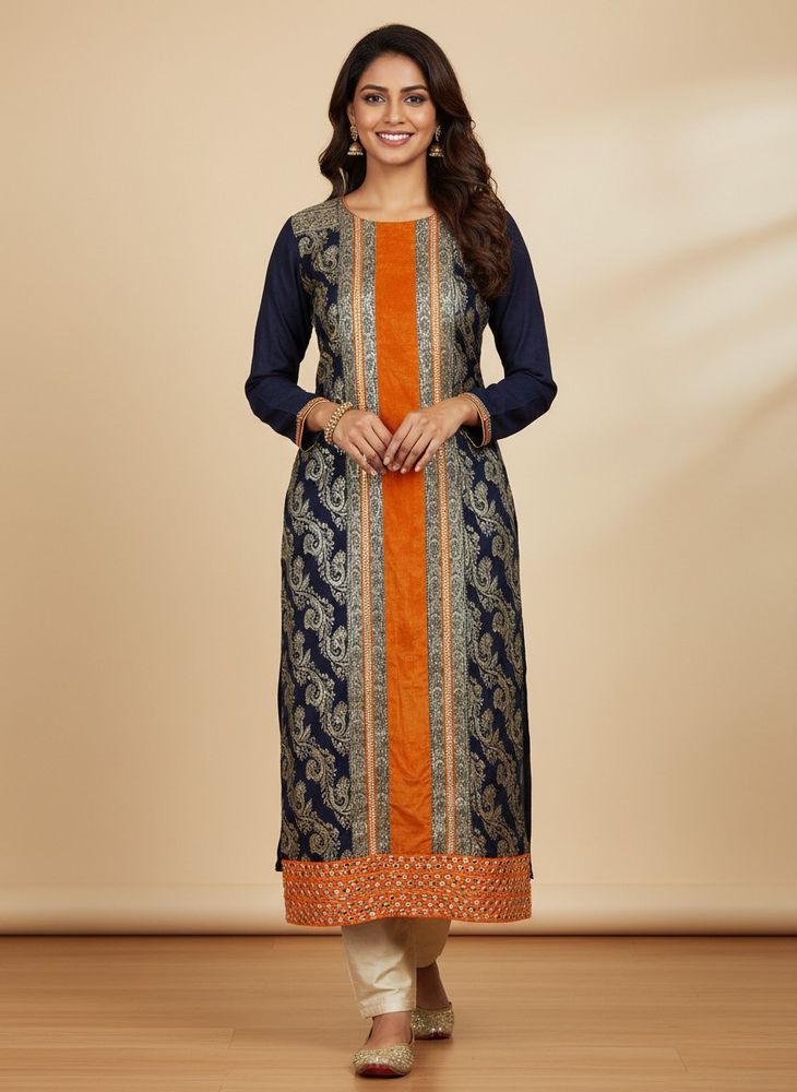 Beautiful and elegant straight partywear shawl woo