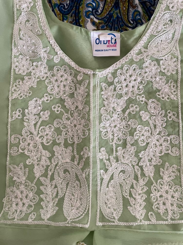 Elegant Embroidered Kurta