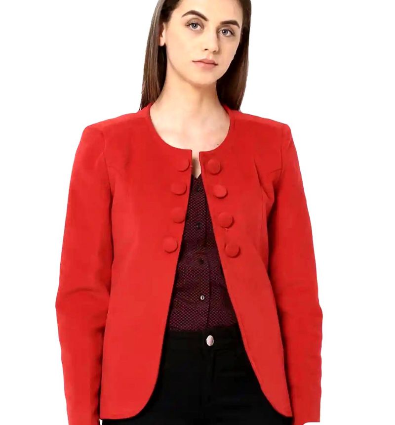 Two Stylish Red Blazer for Women