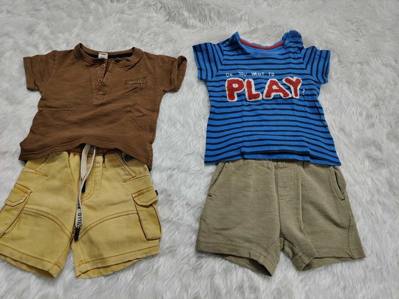 Boys Tshirts &amp; Shorts Pair