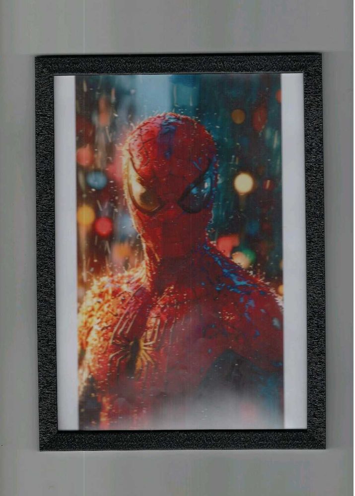 Spiderman Framed Poster - A4