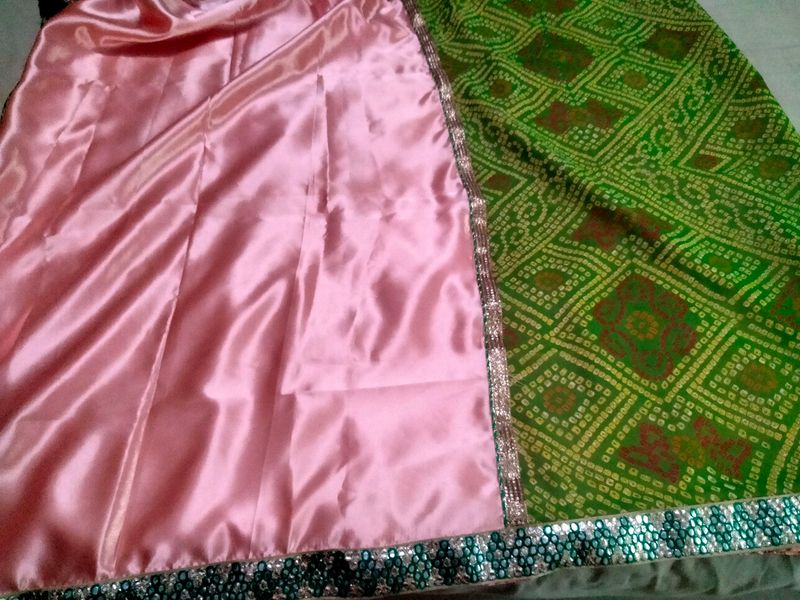 Satin Saree