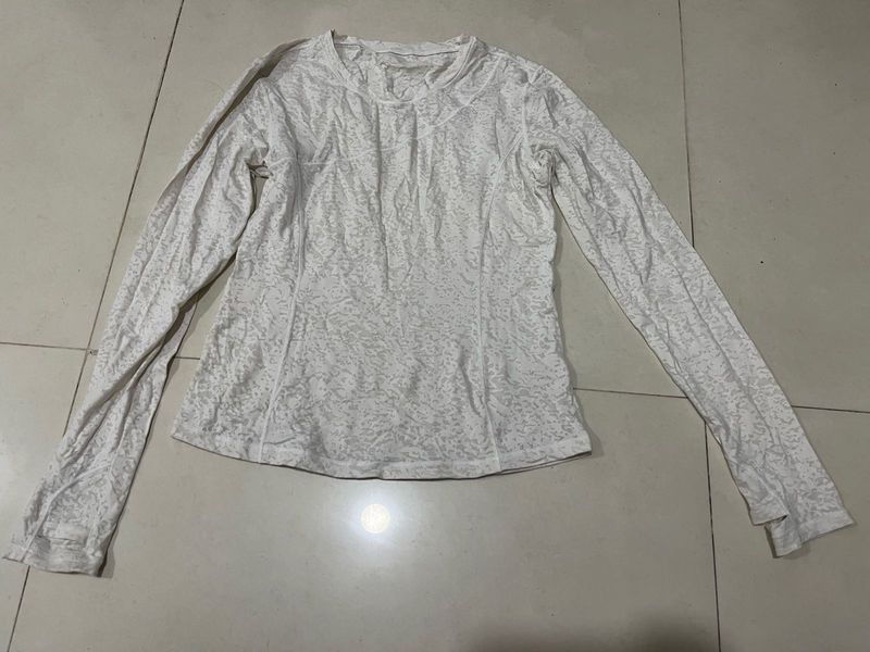 Activewear Long Sleeve Gym Top