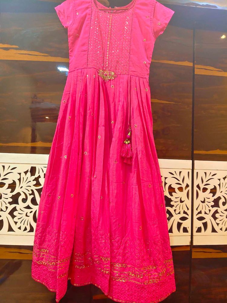 Girls Festive ethnic gown
