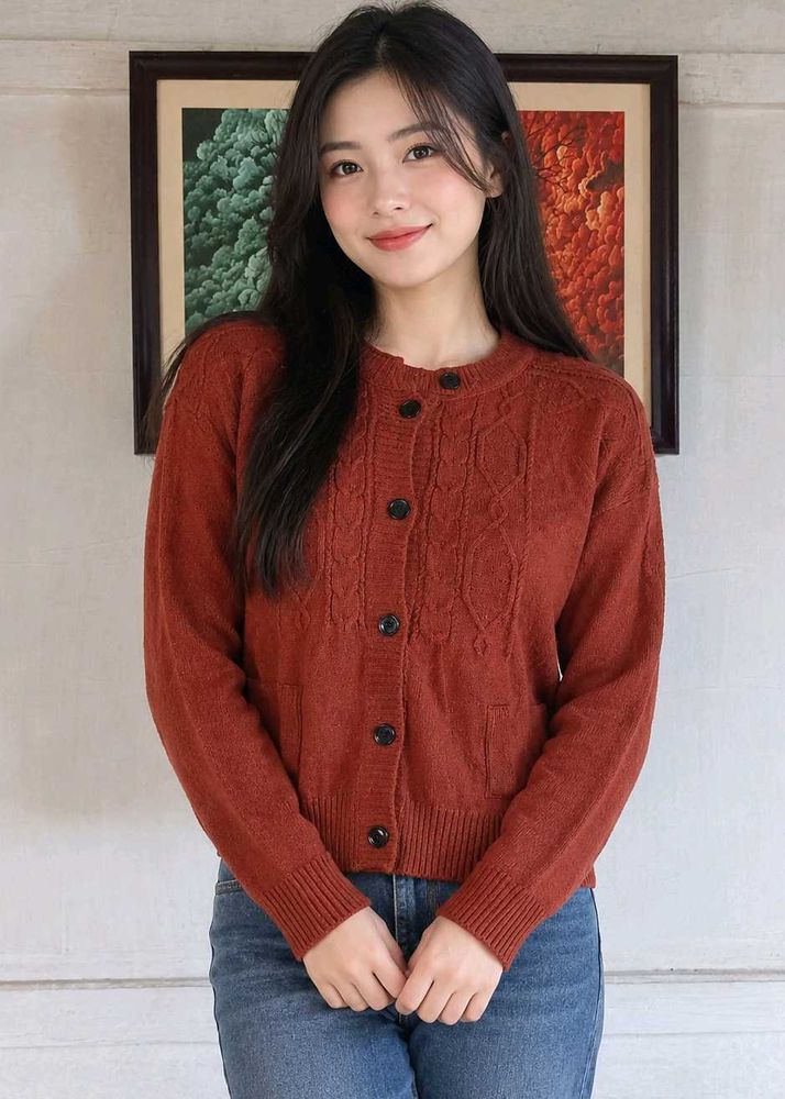 Cozy Cable Knit Cardigan