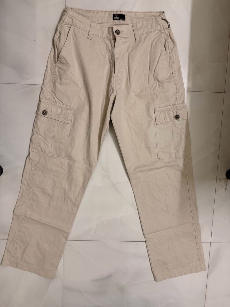 Men's Cargo Pants Beige