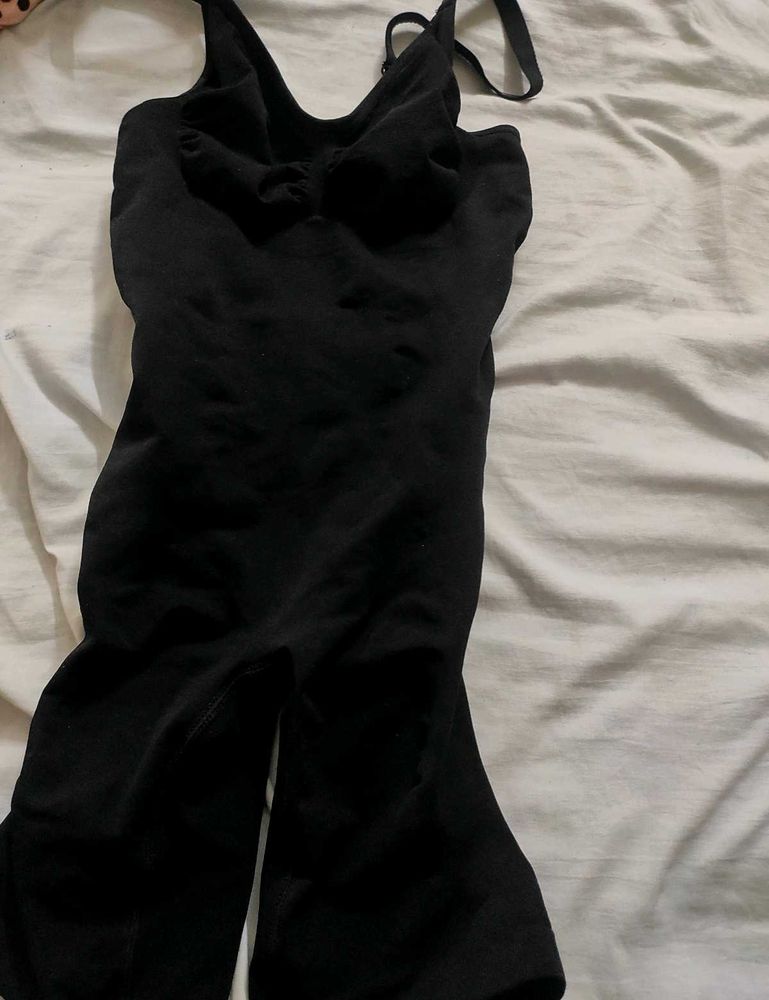 Backless black Bodysuit Shapewear