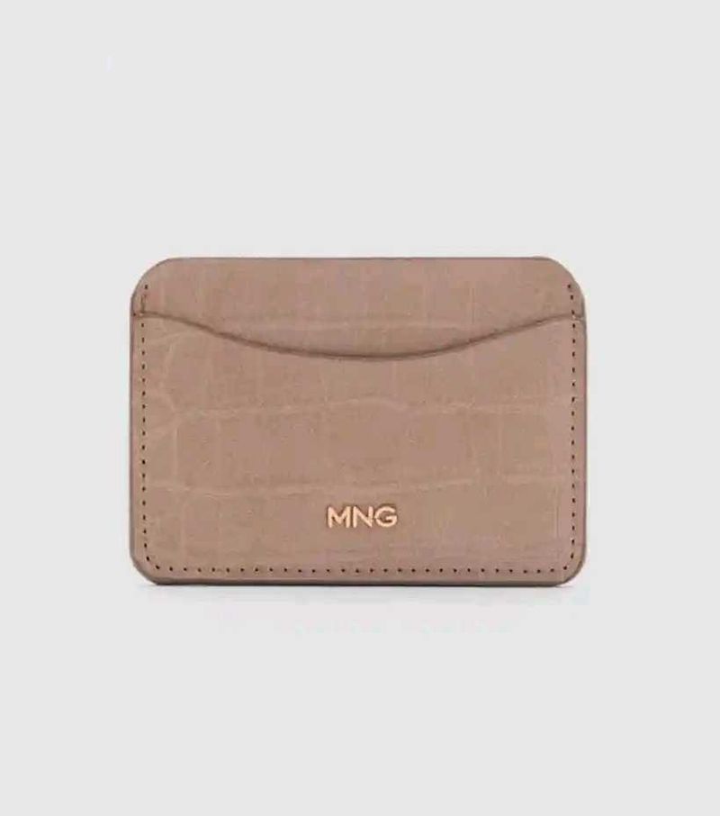 🔻PRICE DROP - MANGO Croc Effect Card Holder