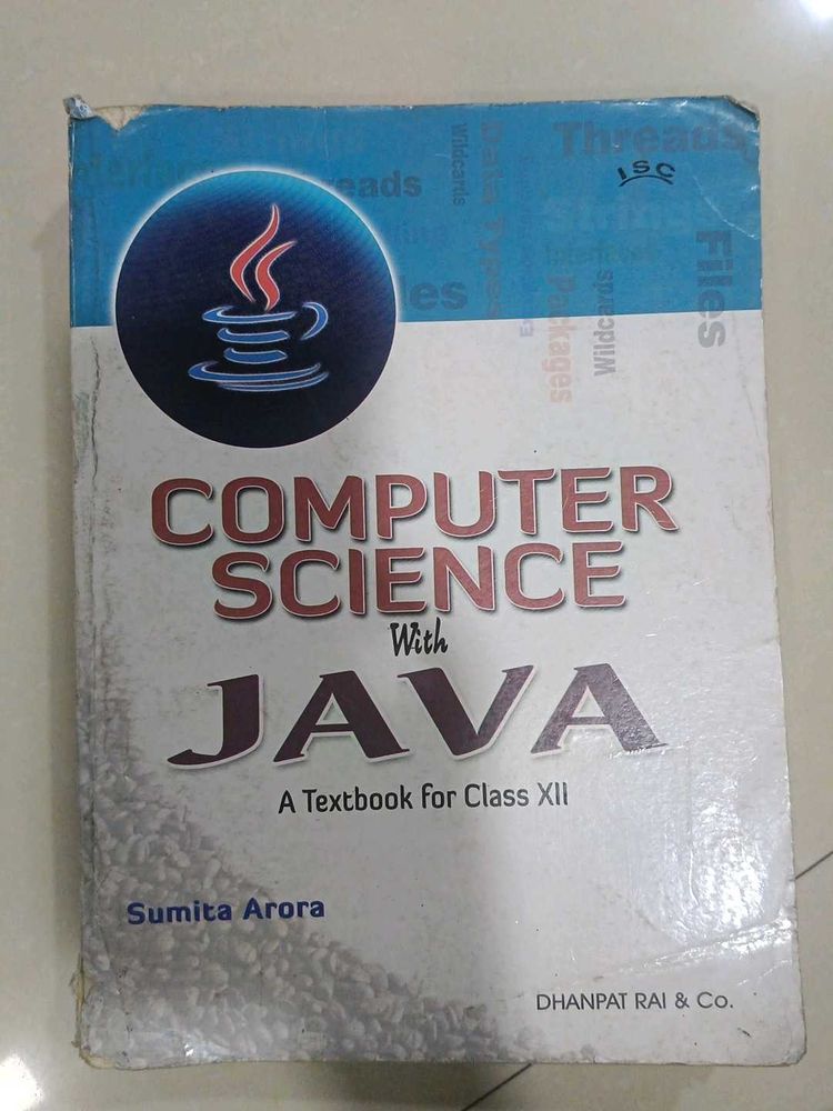 Computer Science with JAVA Textbook Class XII